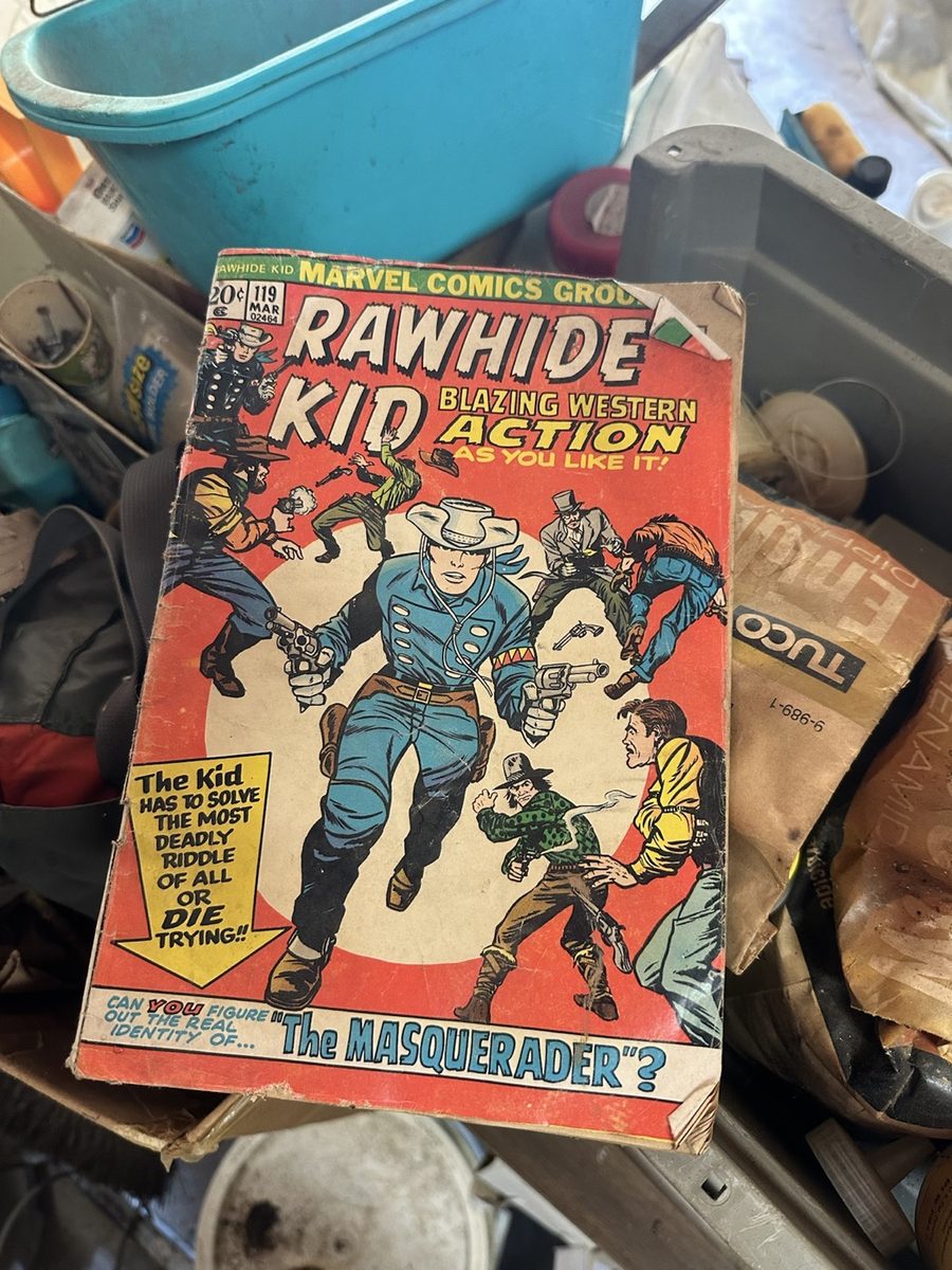Vintage Rawhide Kid western comic book